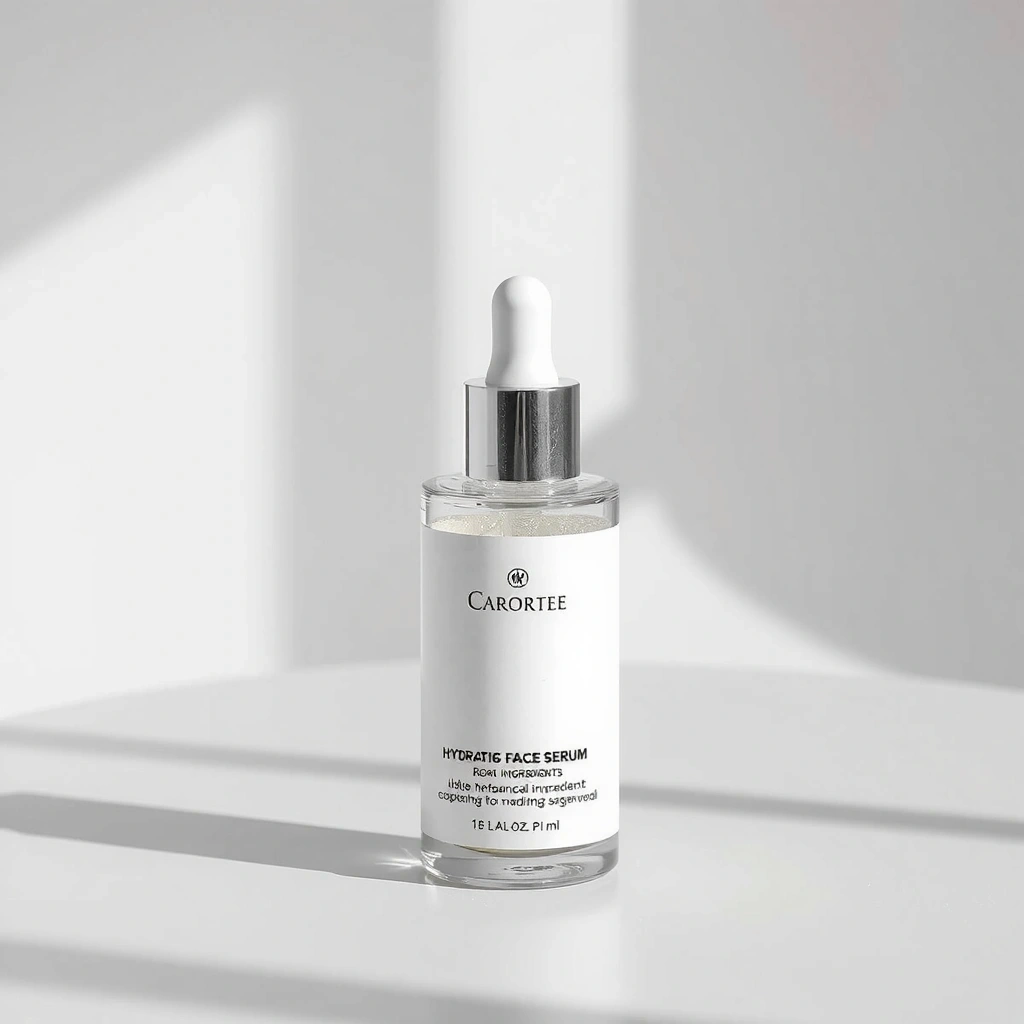 Siero viso idratante con ingredienti botanici