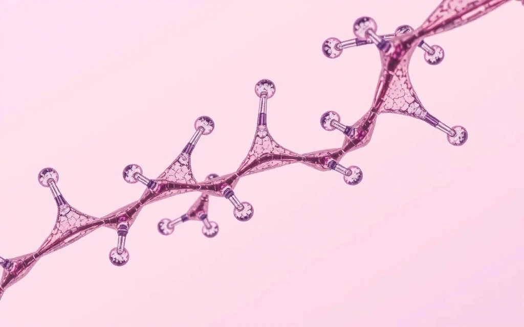 Peptidi biomimetici, catene proteiche che simulano l'azione del collagene nella pelle.